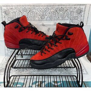 Nike Air Jordan 12 Retro GS 'Reverse Flu '153265-602 Youth Size 7Y/Womans 8.5